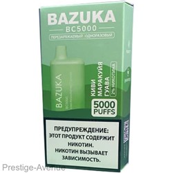 Эл. сиг.  Bazuka Blue Razz Ice — Киви, Маракуйя и Гуава 2%, 5000 Тяг