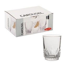 Набор стаканов «Карусель» д/сока 200 мл. (6 шт.) 52266