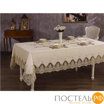 3217G30017105 Скатерть Grazie home LISA бежевый 160X260