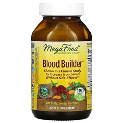 MegaFood, Blood Builder, 180 таблеток
