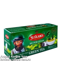 чай St.Clair's "Зелёный" 2 г* 25 пак.