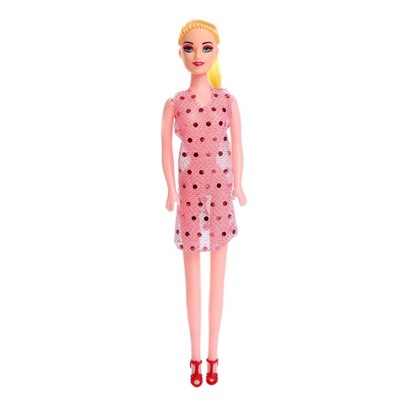 Кукла "Оля" с набором платьев, МИКС В ПАКЕТЕ 7721220