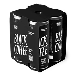 Кофе в банках "Black Coffee"