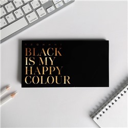 Планер мини с отрывными листами Black is my happy colour