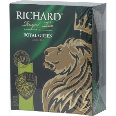 Richard. Royal Green карт.упаковка, 100 пак.