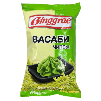 Чипсы со вкусом васаби Binggrae (Бингрэ), 50 г Акция