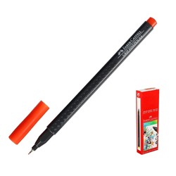 Ручка капиллярная Faber-Castell GRIP, линер 0.4 мм, тёмная охра