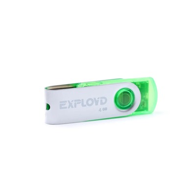 Флэш накопитель USB 4 Гб Exployd 530 (green)