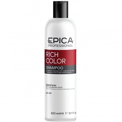 Шампунь для окрашенных волос Rich Color Epica 300 мл