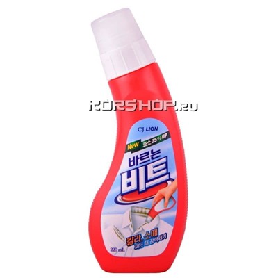 Жидкое чистящее средство от пятен для ткани Beat CJ LION, Корея, 220 мл Акция