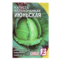 Семена Капуста "Сембат", белокачанная, "Июньская", 1 г