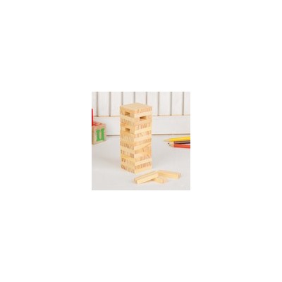 Игра настольная "Падающая башня" 14,5×5×5 см 4326098