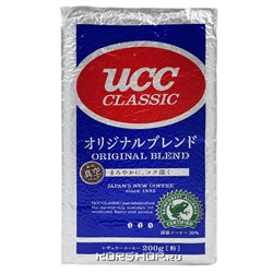 Натуральный жареный молотый кофе Ориджинал Бленд UCC, Япония, 200 г Акция