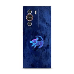 Силиконовый чехол Король Лев знак на ZTE Nubia Z40 Pro