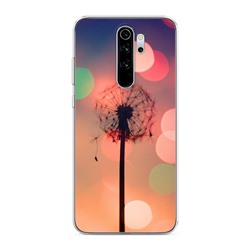 Силиконовый чехол Одуванчик на Xiaomi Redmi Note 8 Pro