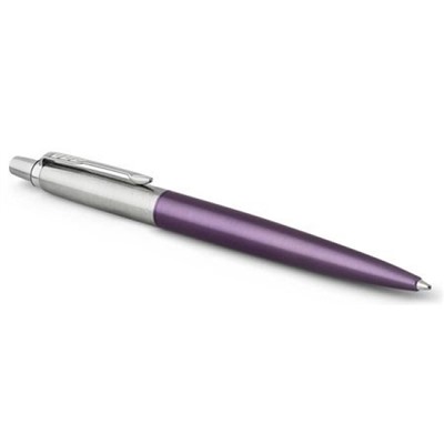 Ручка шариковая PARKER "Jotter Core K63" Victoria Violet CT M синие чернила, подарочная коробка CW1953190 (1829142)