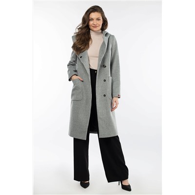 01-10400 Пальто женское демисезонное (пояс)