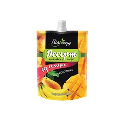 Десерт BioNergy Фруктовый MIX (груша, банан, манго) / 140 г / дой-пак / Сава