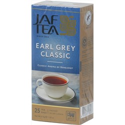 JAF TEA. Черный. Earl Grey карт.пачка, 25 пак.