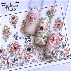 Fashion Nails, Слайдер-дизайн 3D/93