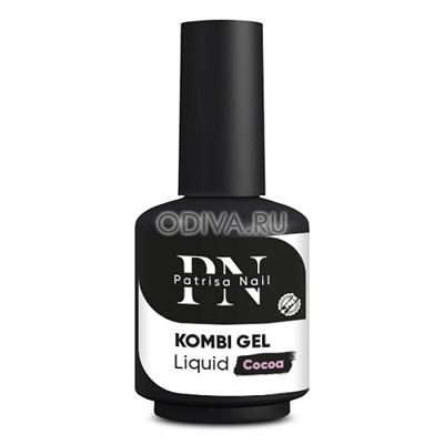 Patrisa nail, Kombi Gel Liquid - комби гель (Cocoa), 16 мл