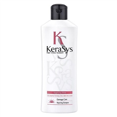 KeraSys Шампунь для повреждённых волос / Repairing Shampoo Damage Care Supplying Shine, 180 мл