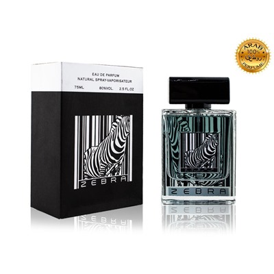 Zebra Black For Men LPG, Edp, 75 ml (ОАЭ ОРИГИНАЛ)