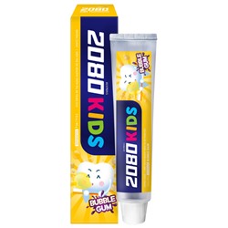 Паста Зубная детская AEKIUNG 2080 Dental Clinic KIDS Toothpaste BUBBLE GUM 80 гр