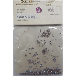 Стразы Crystal SLK 5 griss (720шт) размер 3. сирейнивие