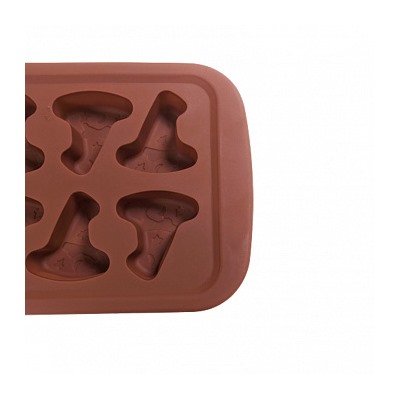 Форма силиконовая для шоколада "Шляпа Хеллуин", 10 ячеек