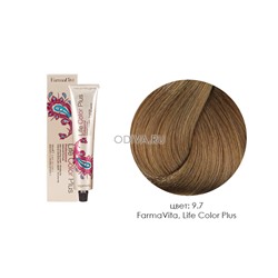 FarmaVita, Life Color Plus - крем-краска для волос (9.7 светлый блондин коричневый кашемир)