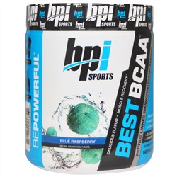 BPI Sports, Best BCAA, голубая малина, 300 г (10,58 унций)