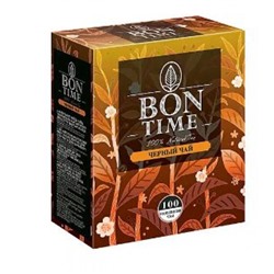«Bontime», чай черный, 100 пакетиков, 200 гр. KDV