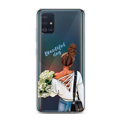 Силиконовый чехол Beautiful day vector на Samsung Galaxy A51