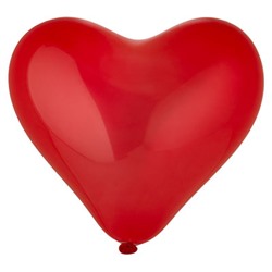 Шар Сердце 10" красное 1105-0014 GEMAR