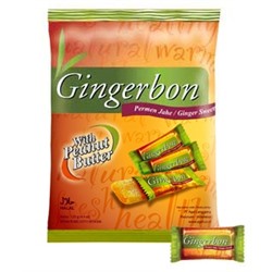 Конфеты имбирные мармеладные с арахисом Ginger Sweets with Peanut Butter Gingerbon 125 гр.