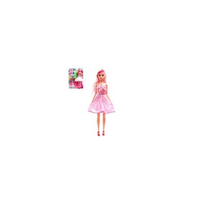 Кукла шарнирная «Лиза» с набором платье, обуви и аксессуарами 7386700