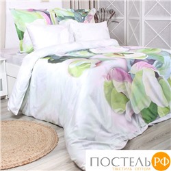 5860/10 КПБ 2сп SL Flower "Hellebores" н(2)70*70 н(2)50х70 сатин