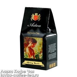 чай Aston Spring Music, чёрный цветочно-фруктовый, картон 80 г.