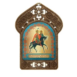 Именная икона "Благоверные князья Борис и Глеб", покровительствует Борисам и Глебам