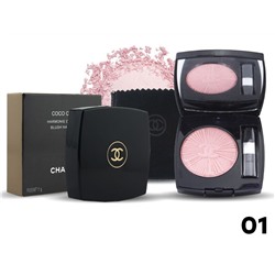 Румяна с мерцающим эффектом Chanel Coco Code Harmonie De Blush, тон 01