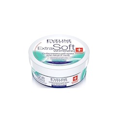 EVELINE Extra soft Whitening Отбеливающий Крем для лица и тела 200мл