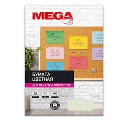 Бумага  А4 100л 80гр. микс пастель 5 цветов ProMEGA Jet (866185)