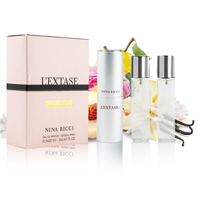 Nina Ricci L’Extase, Edp, 3x20 ml (жен)