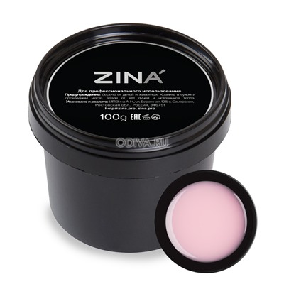 Zina, камуфлирующий гель (Milky Pink), 100 гр