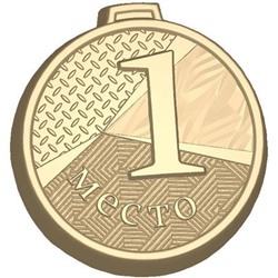 Пластиковая форма - Медаль "Первое место"