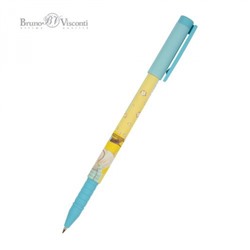 Ручка шариковая 0.5 мм "FunWrite. Городская прогулка. Такса" синяя 20-0212/77 Bruno Visconti