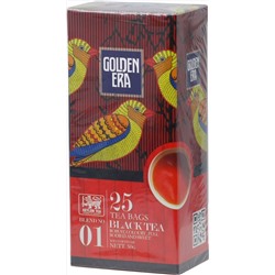 GOLDEN ERA. Black Tea карт.пачка, 25 пак.