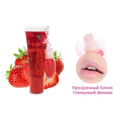 Прозрачный блеск Для эффекта глянца Iman Of Noble Tutti Fruity Клубника, 15 ml