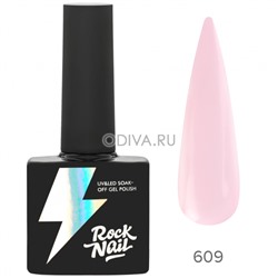 RockNail, гель-лак Basic №609, 10 мл